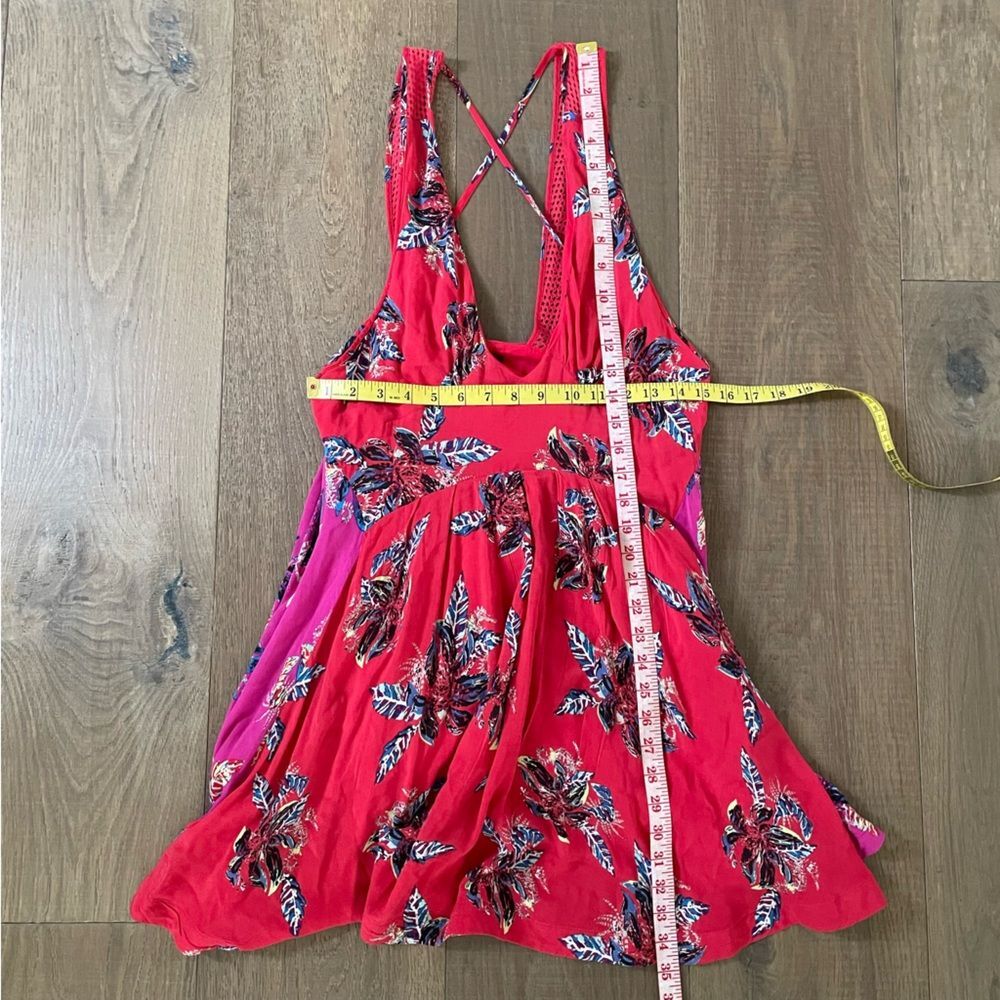 Free People Thought It Was A Dream Printed Mini Dress (Size S) - Picture 11 of 14